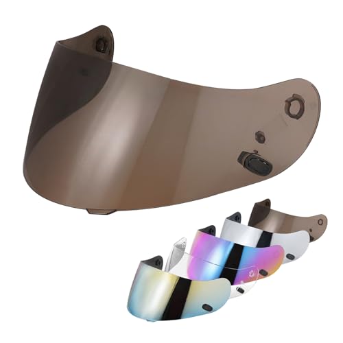 VCOROS Motorcycle Helmet Face Shield Visor Repalcement for HJC Helmet HJ-09 CL-15 CL-17 CL-16 CL-SP AC-12 FS-10 CS-R1 IS-16 CS-R2 Shield (Smoke) - Image 1