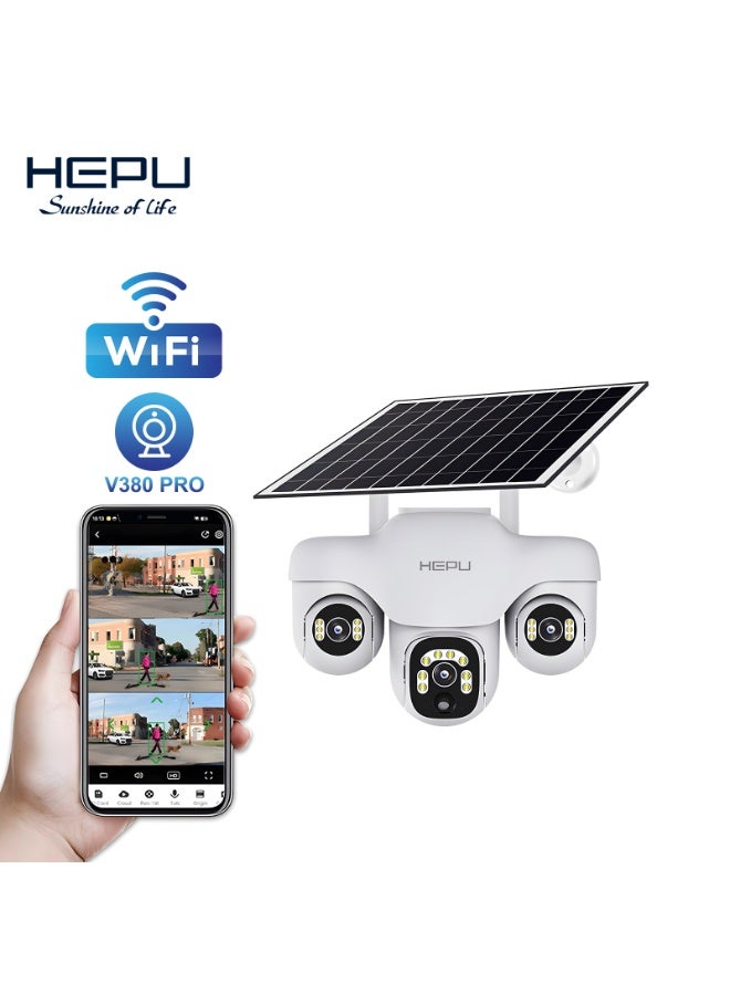 HEPU Wireless Camera with Solar Panel HP-CM10 - Image 2