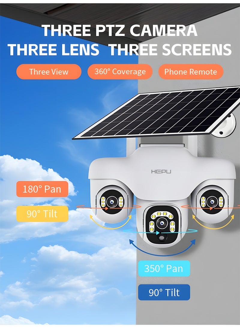 HEPU Wireless Camera with Solar Panel HP-CM10 - Image 5