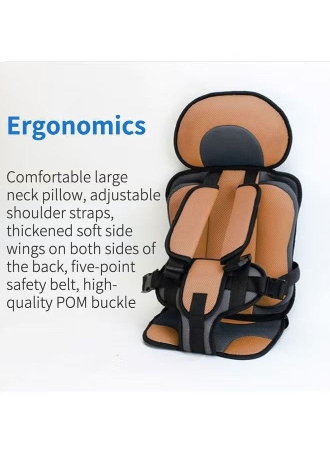 Gonice Baby Car Seat With Forward Facing Positions,Portable Safety Seat Strap, 9 Months To 12 Years, 30 X 60 X 90 CM.  - Image 3