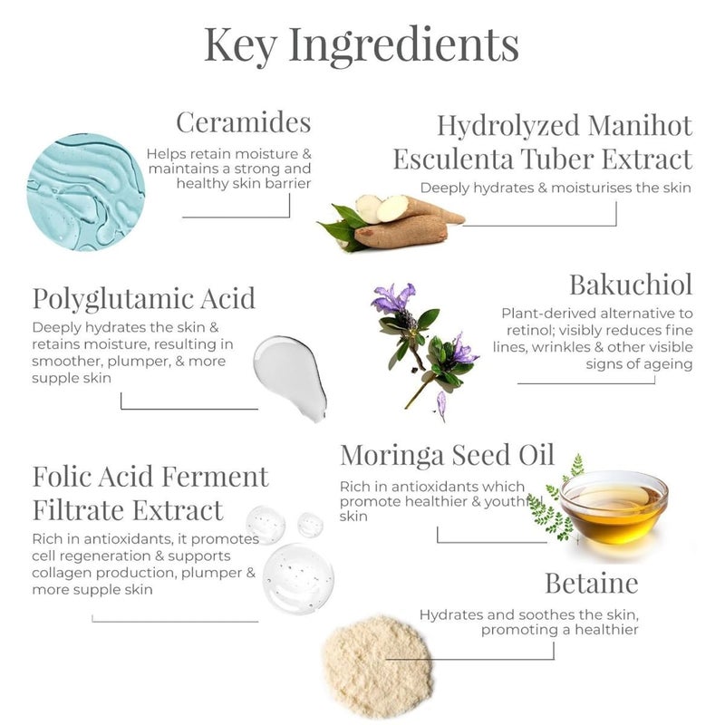 Forest Essentials Transformative Soundarya Anti Ageing Night Cream with 24K Gold For Dry Dehydrated Skin With Bakuchiol Hyaluronic Acid Moisturising and Hydrating - Image 4