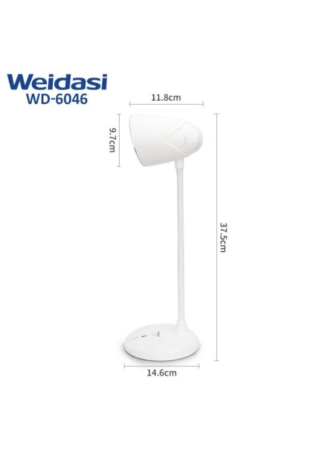 ويداسي مصباح طاولة LED قابل للشحن WD-6046 - Image 4
