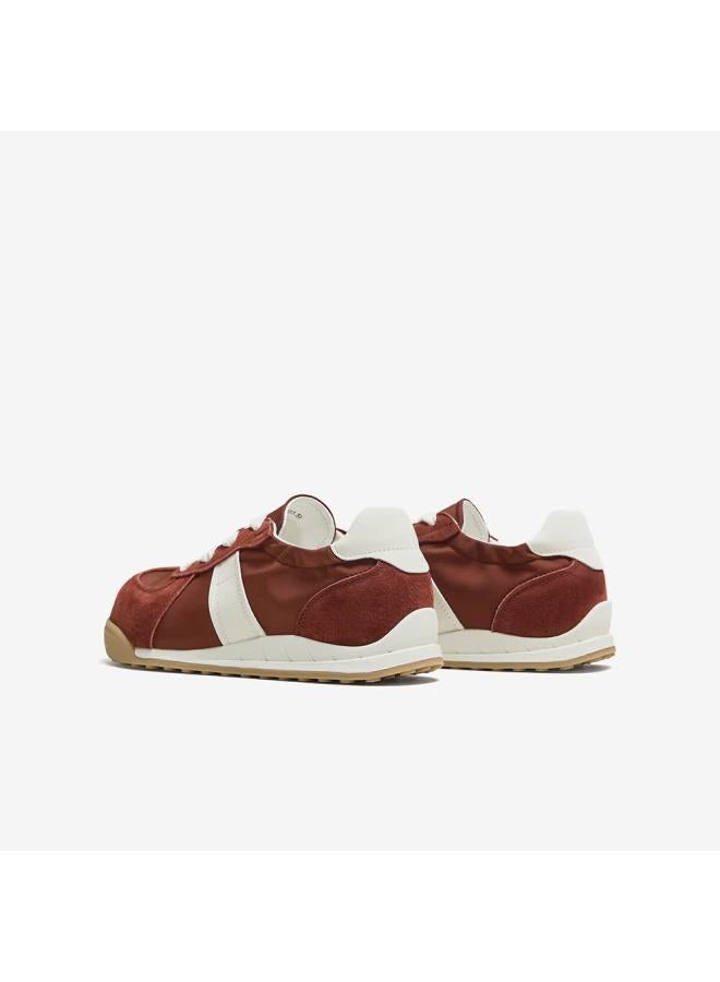 Basto 25 Autumn Mall Ballet Training Shoes Thick Sole Women's Casual Shoes D3165cm5 Wine Red White 37 - Image 2