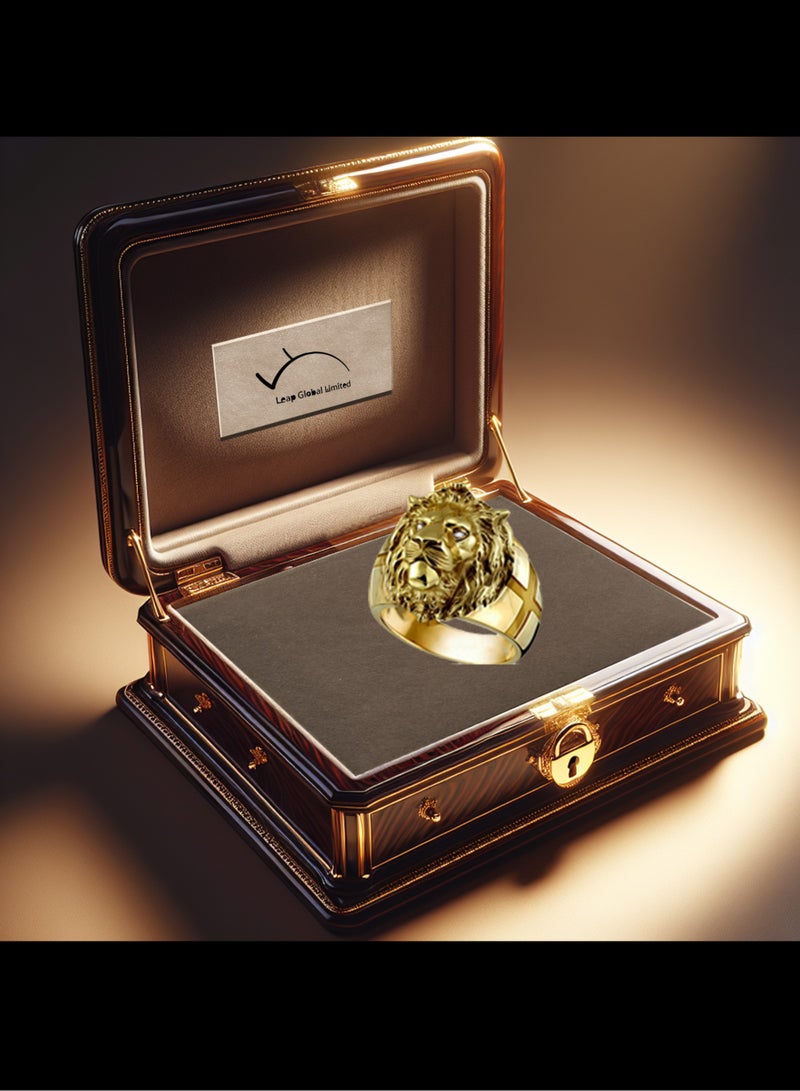 Leap Global Limited Valorous Lionheart Sovereign Ring - Image 5