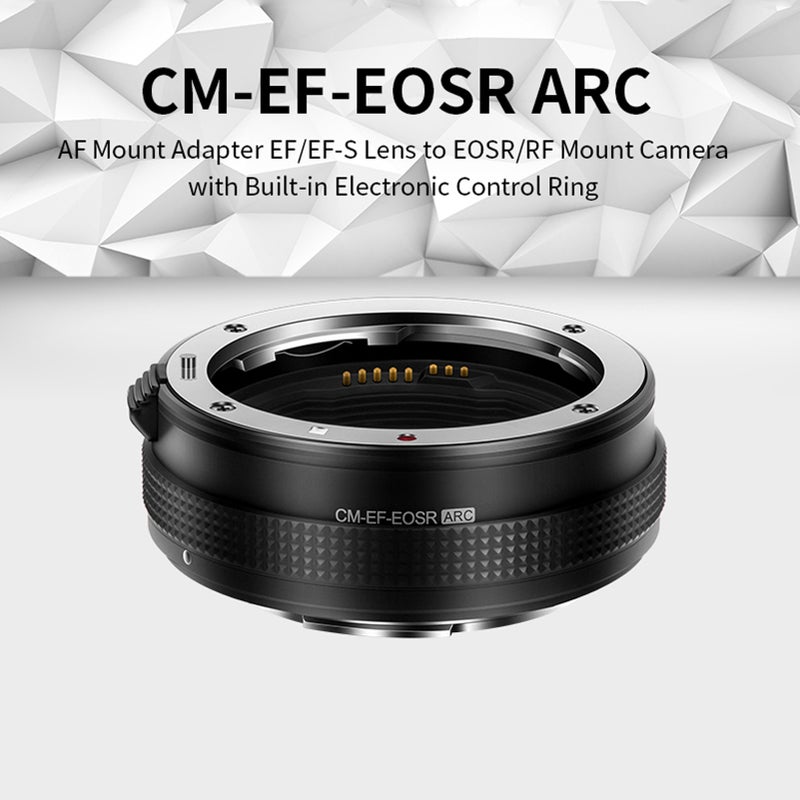 مُحول عدسة كاميرا تلقائي التركيز Commlite CM-EF-EOSR ARC للاستبدال، لربط عدسات EF و EF-S بكاميرات كانون R و RF - Image 5