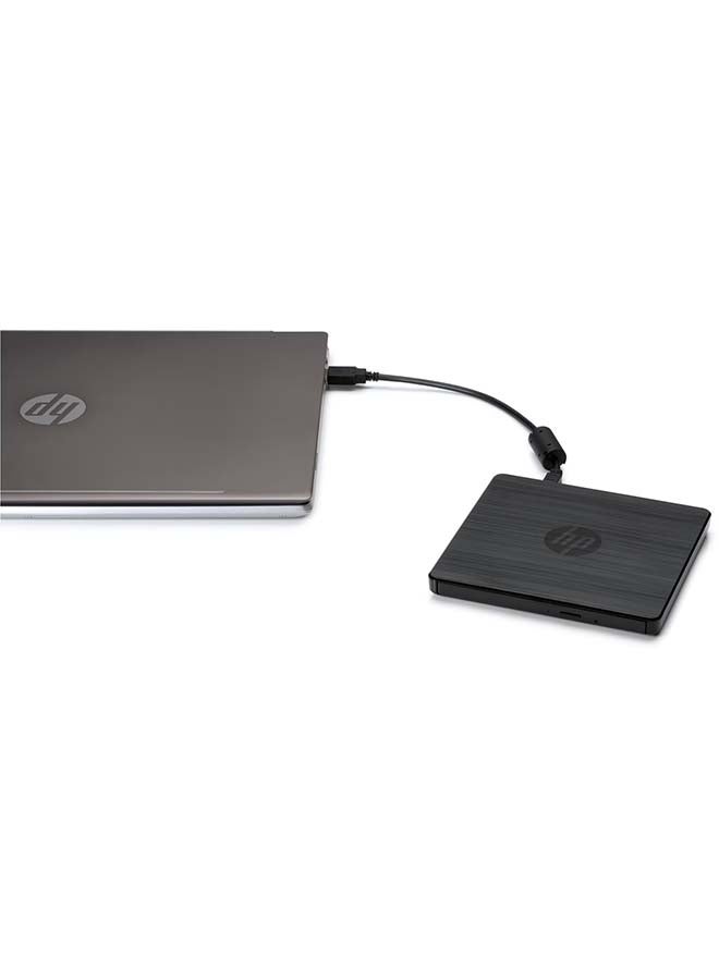 HP محرك أقراص DVD-RW خارجي USB باللون الأسود - Image 2