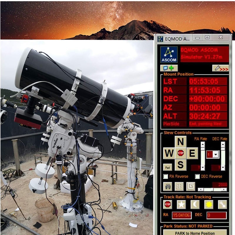 Usangreen Skywatcher EQMOD ASCOM Goto Equatorial Mount Data Cable for HEQ5pro AZEQ5 AZEQ6 EQ6-R Telescope (16ft/5.0m) - Image 2