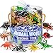 Yeonhatoys 60 Piece Mini Insect Toys with Gift Box Plastic Bug Figure for Kids Fake Bug Theme Party Decoration School Project Sensory Bins Classroom Reward Halloween Goody Bag Filler Gift Cupcake Topper - Image 3