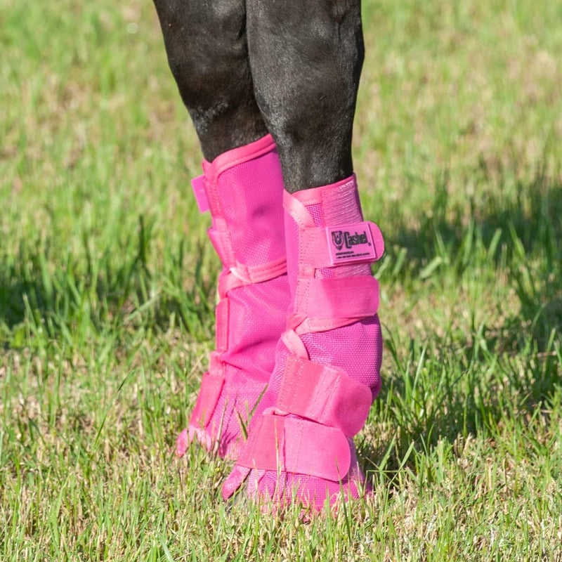Cashel Cashel Crusader Horse Leg Guard Fly Boots 3 Pink Arabian CASCLG3 - Image 2
