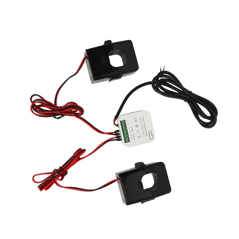 WiFi Smart Energy Meter Single Phase for Tuya Life KWh Power Monitor Switch with 2 300A CT Clamp Current Transformer 90‑250VAC - Image 1