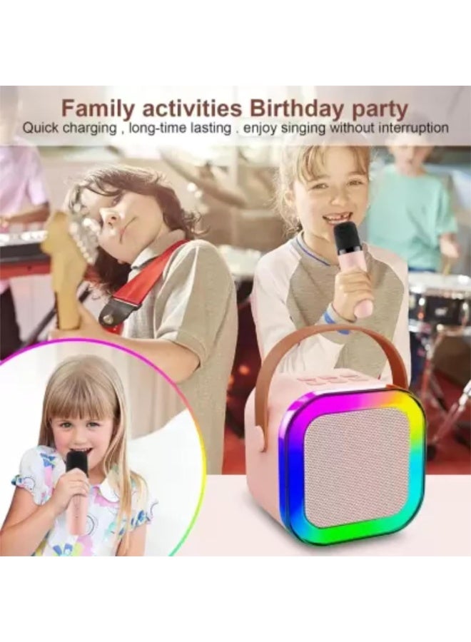 SUKILO K12 Mini Toy Speaker with Wireless Microphone for Kids Girls and Boys 5 W Bluetooth Speaker Rechargeable, BT,TFT,AUX,USB - Image 2