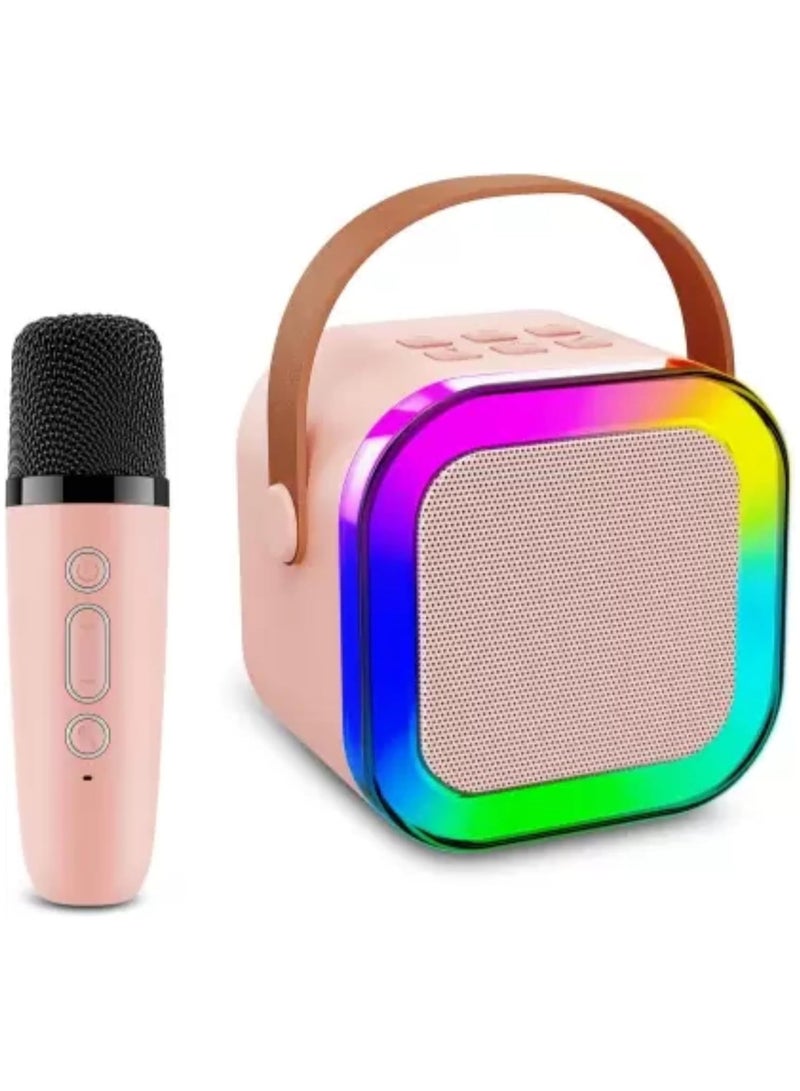 SUKILO K12 Mini Toy Speaker with Wireless Microphone for Kids Girls and Boys 5 W Bluetooth Speaker Rechargeable, BT,TFT,AUX,USB - Image 1