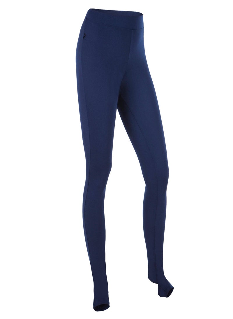 NABAIJI NABAIJI by DECATHLON, Women Swimming Leggings Una Stretchable & Quick-Dry Navy Blue  - Image 1