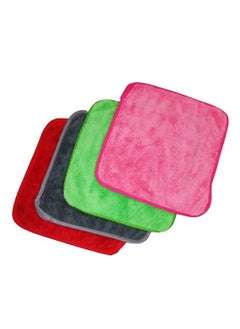 IBA ISBA COLLECTIONS IBA ISBA COLLECTIONS Microfibre Hand Face Make Up Remover Towels Highly Absorbent EXTRAA Soft MultiPurpose Wash Cloth for Face and Hand ReUsable Multicolor 4  - Image 2