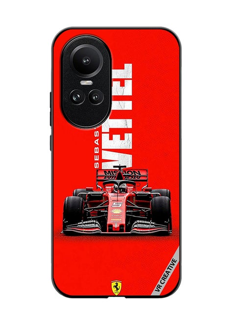 Protective Case Cover For Oppo Reno 10 Pro F1 Racing Car Design Multicolour