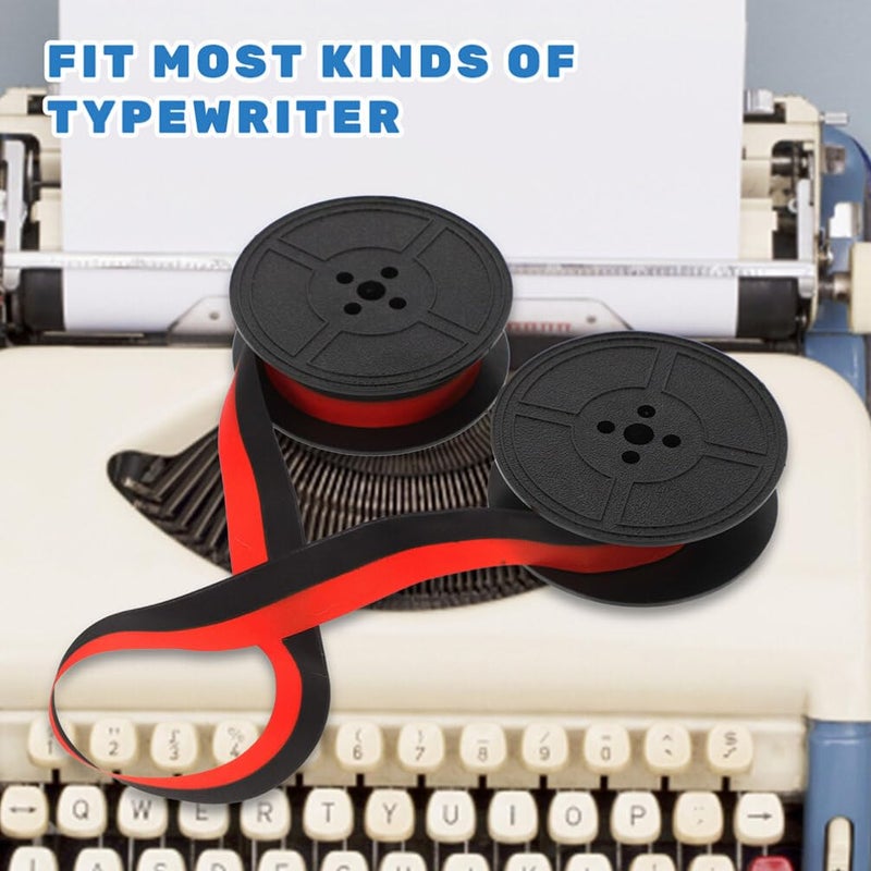 Typewriter Ribbon Ink Replacement 2 Packs For Old Fashioned Typewriters And Calculators - Image 3