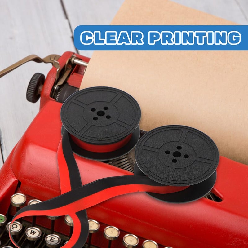 Typewriter Ribbon Ink Replacement 2 Packs For Old Fashioned Typewriters And Calculators - Image 4