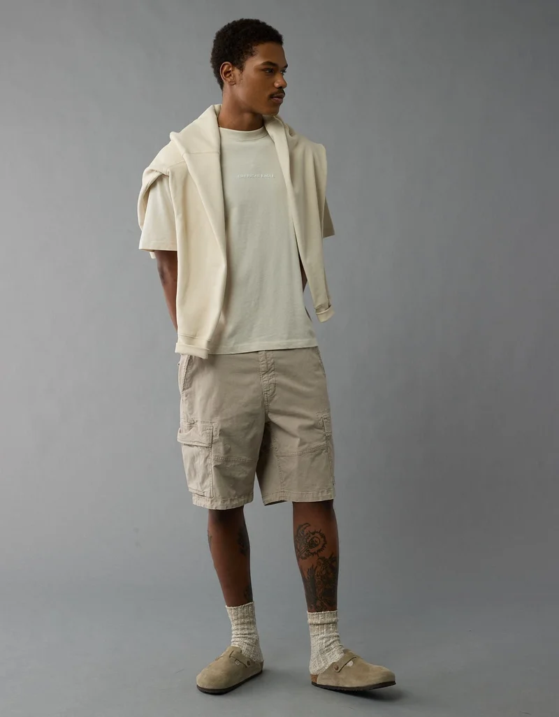 American Eagle  AE Oversized Graphic T-Shirt for Men | Best Price UAE