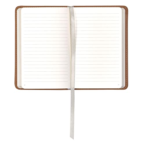 Leatherpress Classic Leather Notebook Writing Journal, Softcover, Narrow Ruled, Table of Contents and Numbered Pages - Image 2