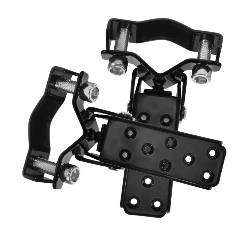 Foldable Motorcycle Rear Foot Pegs Metal Pedal Footrest Accessory Easy Install Comfortable Ride - Image 2