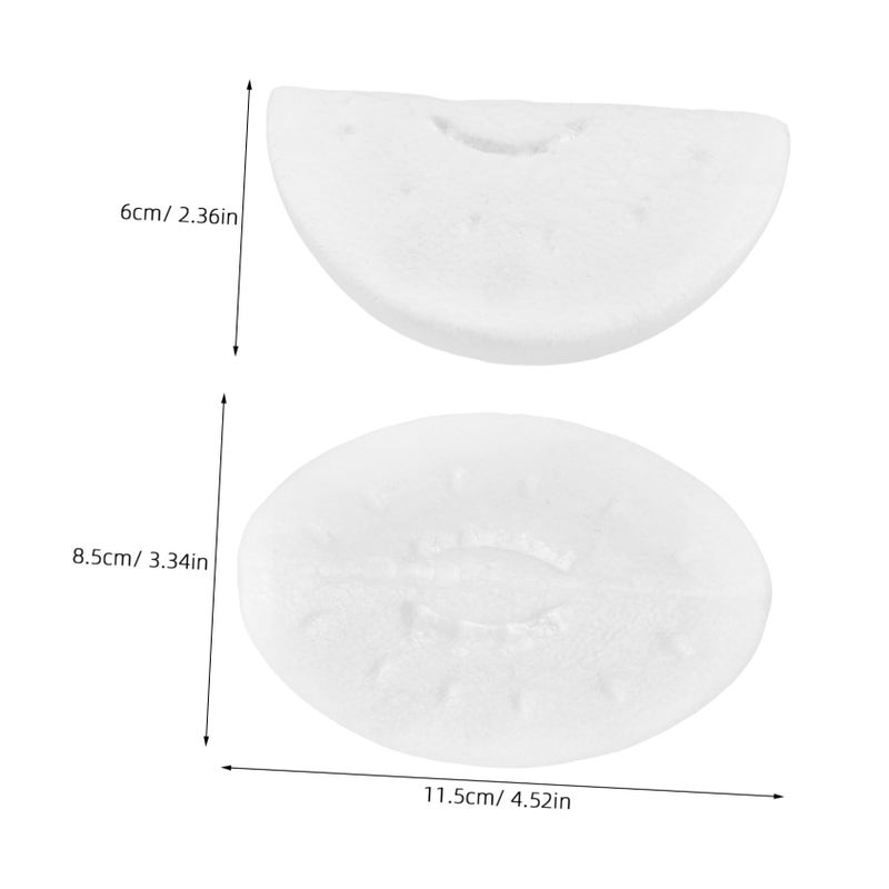 4Pcs Realistic Artificial Watermelon Slices Foam Fruit Models For Home Decoration Craft Photography Props - Image 3
