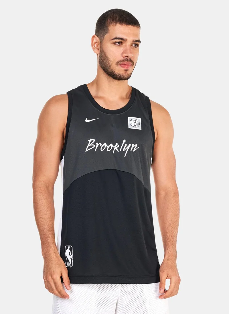 Nike Men's NBA Brooklyn Nets Starting 5 Dri-Fit Basketball Jersey