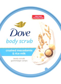 Dove Dove Body Scrub Macadamia & Rice Milk 298g  - Image 2