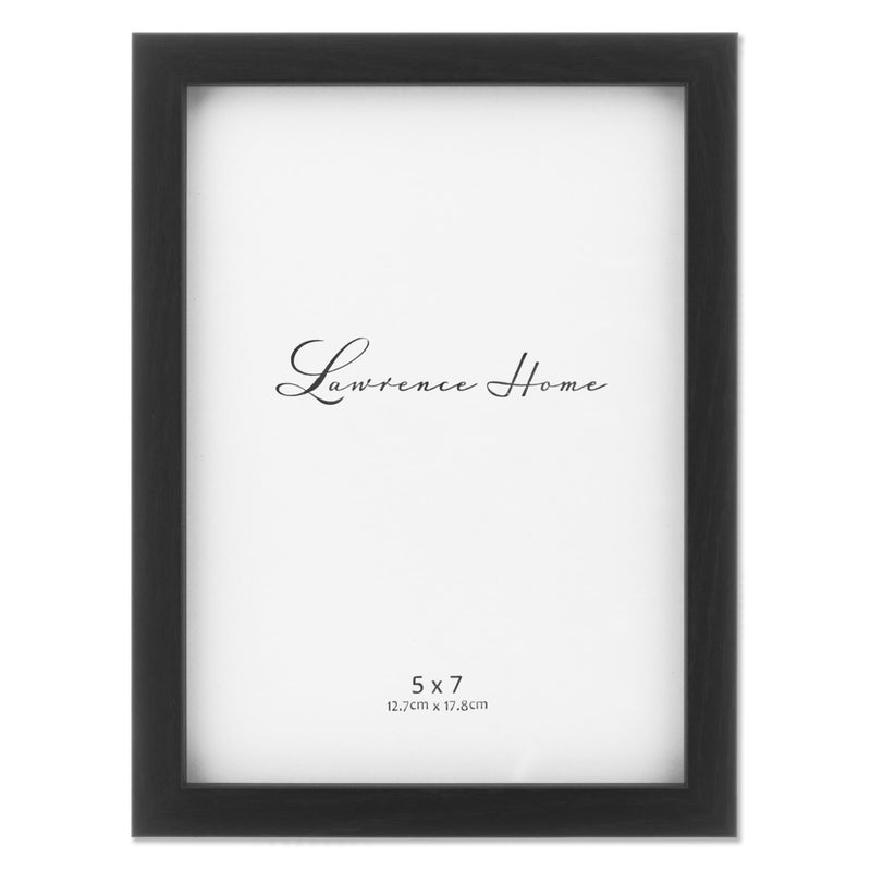 Lawrence Frames Chloe Contemporary Picture Frame 5x7 Black