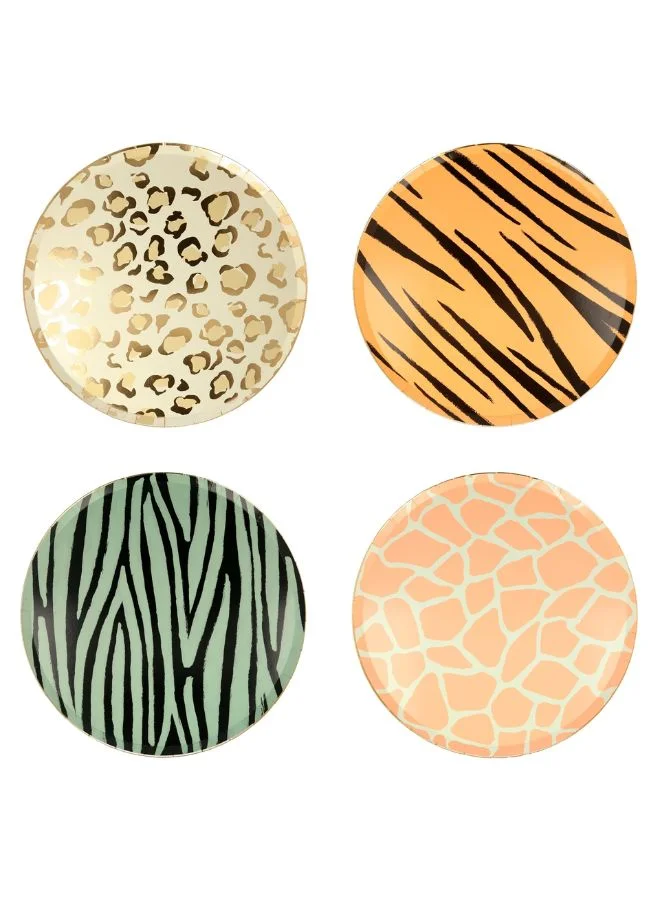 Meri Meri Safari Animal Print Dinner Plates