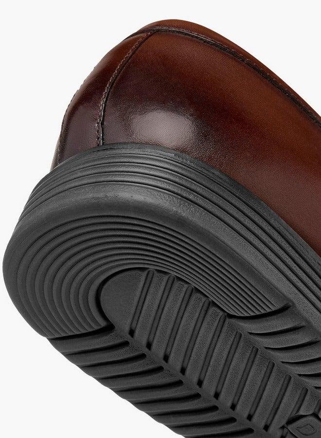 DUCHINI Men's Cutout Accent Loafers - Image 5