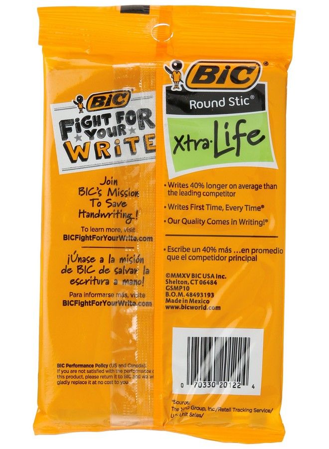 Bic قلم حبر دائري أزرق 10 قطع - Image 3