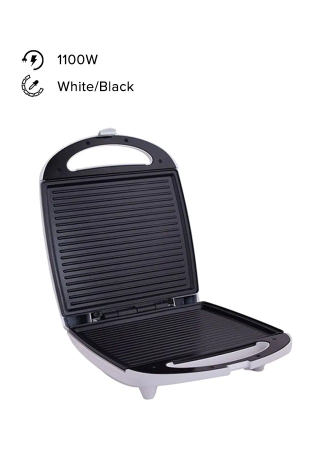 ALSAIF-ELEC Sandwich Maker 1100W 1100 W SN7441 White/Black - Image 1