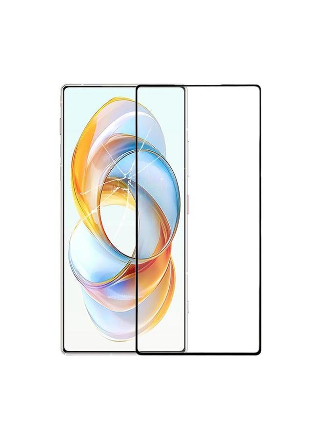 إيروريكس لشاشة ZTE Nubia Red Magic 10 Pro+ الأمامية، عدسة زجاجية خارجية مع لاصق شفاف بصريًا OCA (أسود) - Image 1