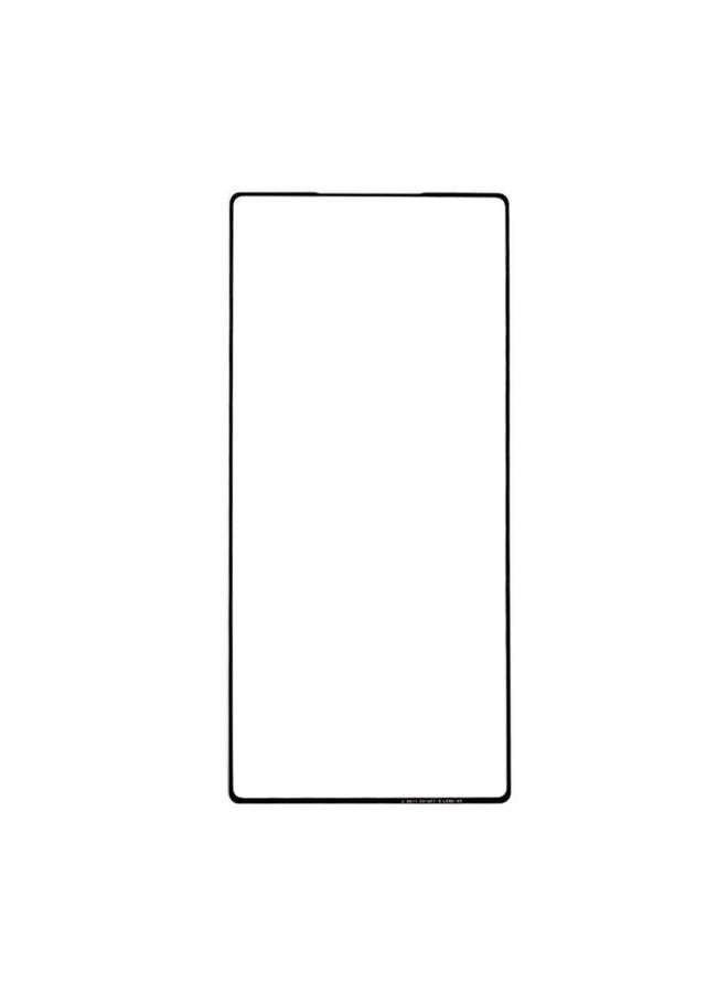 إيروريكس لشاشة ZTE Nubia Red Magic 10 Pro+ الأمامية، عدسة زجاجية خارجية مع لاصق شفاف بصريًا OCA (أسود) - Image 3