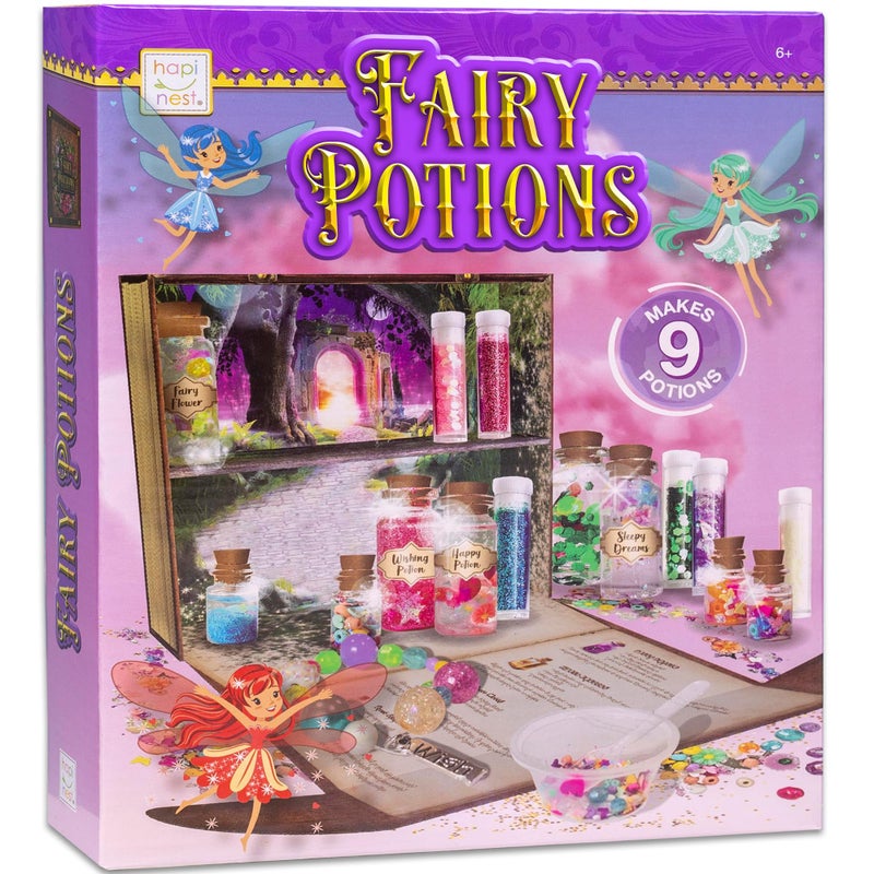 Hapinest Mix Your Own Fairy Potions Kit for Kids Potion Making Kit Creates 9 Fairy Potions 1 Bracelet Fairy Magic Potion Kits for Kids Toy Fairy Craft for Girls Age 6 7 812 Years Old Up - Image 2