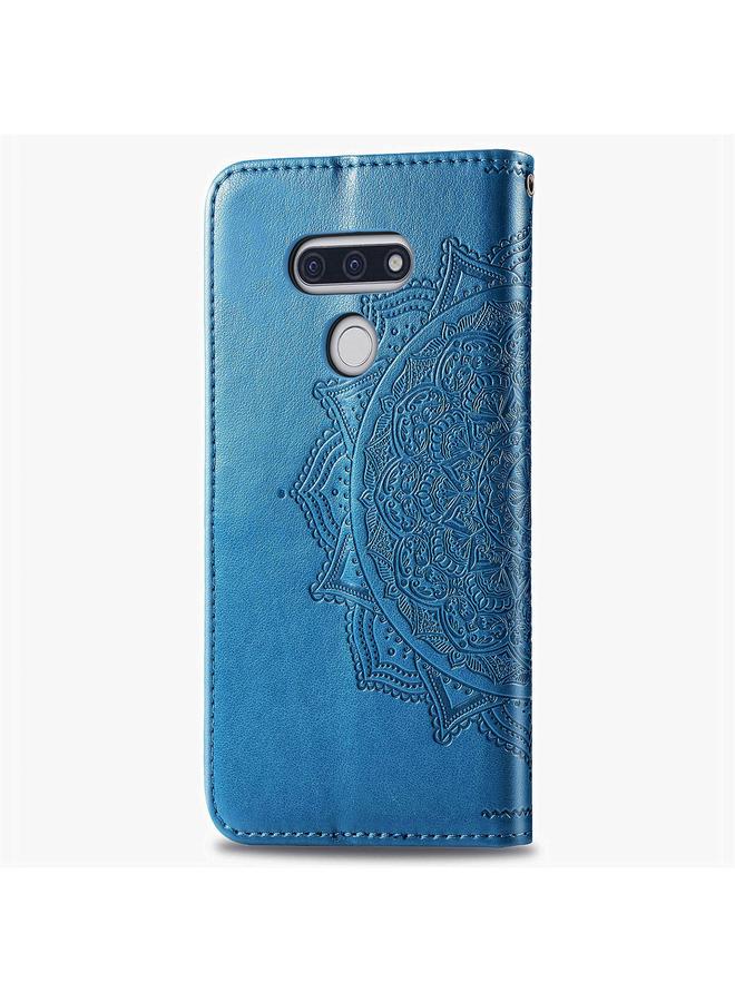 S-TOP Case For LG Style3 L-41A Mandala Flower Embossed Horizontal Flip Leather Case with Bracket / Card Slot / Wallet / Lanyard - Image 3