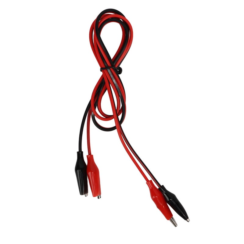 Electrical Alligator Clip Test Leads 0 5m 10Pcs Dual Ended PVC Strong Spring Safe Connection - Image 3