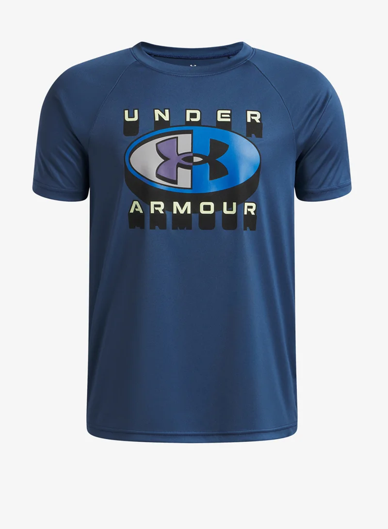 اندر ارمر تيشيرت برسومات تقنية للشباب