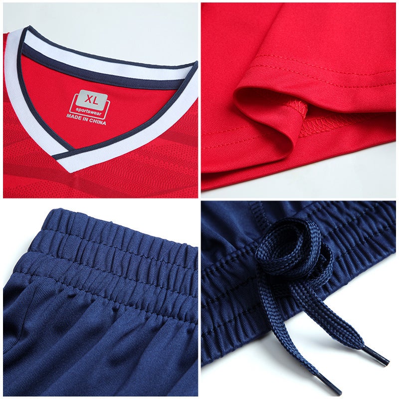 Children'S Football Training Clothes Youth Team Clothes Suit Children'S Football Ball Clothes Quick-Dry Football Clothes - Image 5