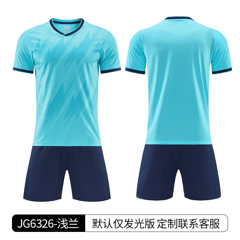 Children'S Football Training Clothes Youth Team Clothes Suit Children'S Football Ball Clothes Quick-Dry Football Clothes - Image 1