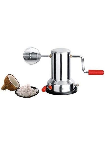 Wryer WRYER Stainless Steel Coconut Scrapper Crusher with Vacuum Base  - Image 3