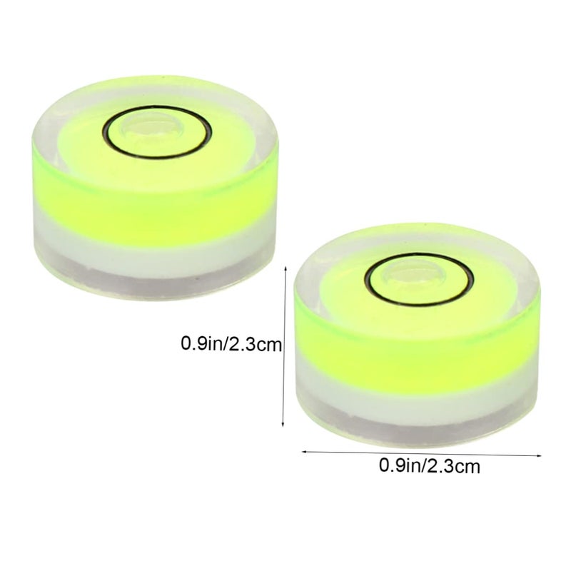 10 Pack Circular Bubble Level Spirit Tool for Outdoor Table Precision Leveling - Image 3