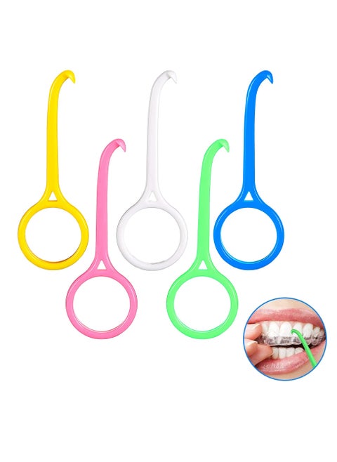 5-Piece Aligner Removal Tool Kit for Invisible Braces, Includes Retainer Remover and Chewies for Effective Tooth Cleaning and Oral Care, Available in 5 Colors