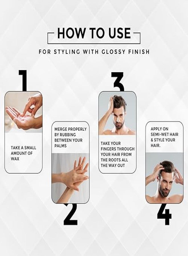 برافادو شمع تصفيف الشعر القوي للرجال من برافادو 75 غرام (عبوة من 6 قطع) | شمع تصفيف قوي التثبيت + لمسة نهائية غير لامعة | تحكم مرن يدوم طويلاً | تركيبة غير لزجة ومقاومة للتعرق - Image 4