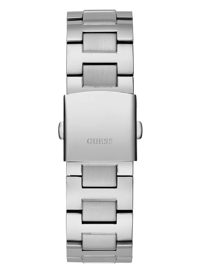 GUESS - GUESS Mens Silver Tone Multi-function Watch GW0489G3 - Image 1