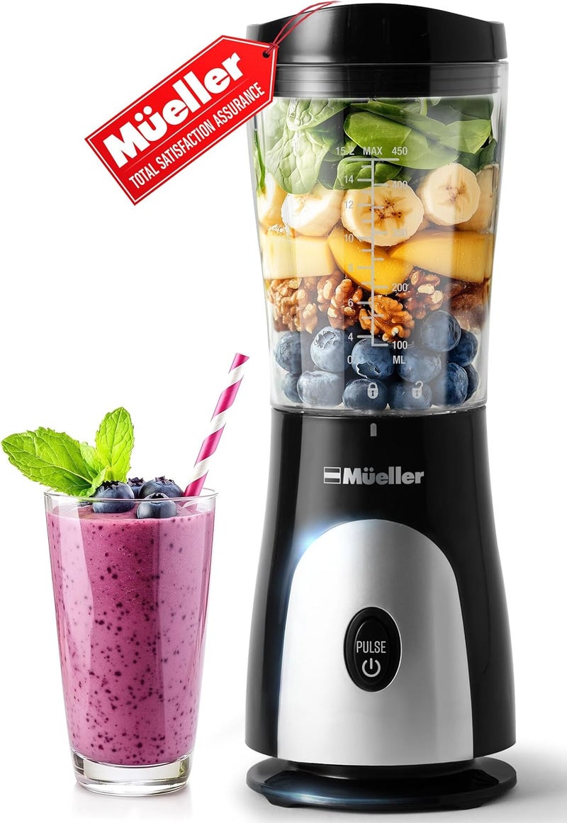 Mueller Smoothie Blender with 15oz Travel Cup - Image 1