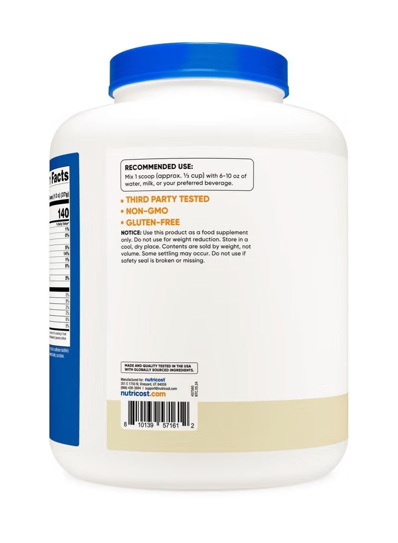 Nutricost, Whey Protein Isolate, Vanilla, 5 lbs (2,268 g) - Image 2