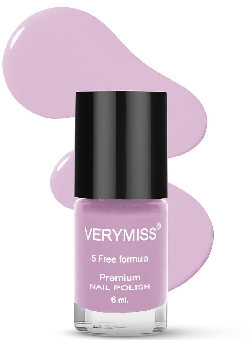 VERYMISS Premium Glossy Barbie  Nail Polish 6ml   Smooth Application Quick Drying   Paraben Free Ultra Long Lasting Nail Paints  Pack of 1  - Image 1