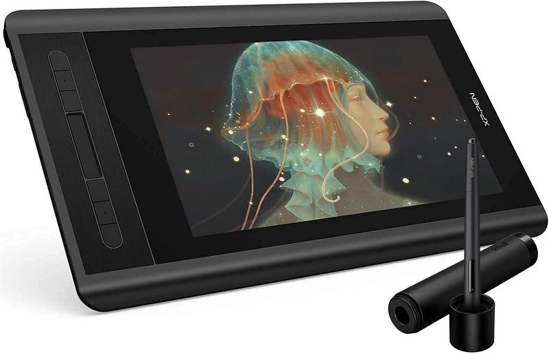 XP-PEN Artist 12 Pro 11.6 inches Drawing Pen Graphics Monitor Fully-Laminated IPS Display with Tilt Support, 8 Shortcut Keys and Red Dial with 8192 Levels Pen Pressure. Compatible for Windows & Mac OS - Image 1