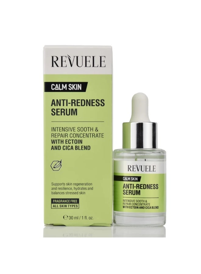Revuele Anti-Redness Serum with Ectoine and Centella Asiatica, 30ml